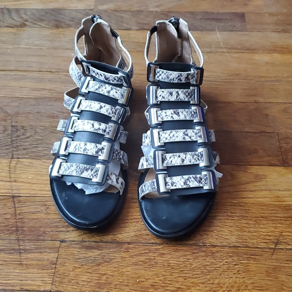 Calvin Klein Python Gladiator Sandal - Picture 4 of 10